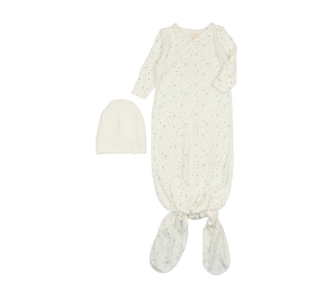 Lilette Starry Night Steel Classic Baby Gown Set