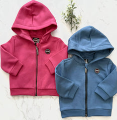 Colmar Baby Bright Pink Full Zip Hooded Sweatshirt – Panda