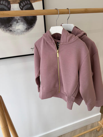 Colmar Paris Pink Full Zip Hoodie with Pockets