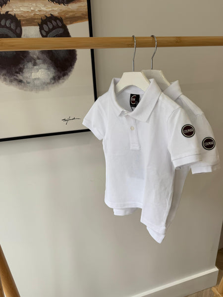 Colmar White Short Sleeve Polo