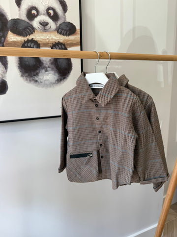 Anja Schwerbrock Houndstooth Oversized Samio Shirt