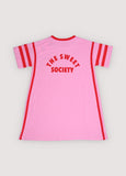 The New Society Pink Lavender Canna Special Dress