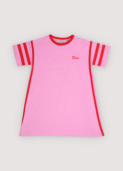 The New Society Pink Lavender Canna Special Dress