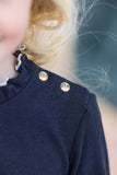 Tartine et Chocolat Marine Blue Turtleneck