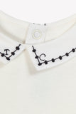 Tartine et Chocolat Pearl Peter Pan Collar Body CB11001-1325H