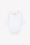Tartine et Chocolat White Blanc Peter Pan Collar Body CB11001-0125H