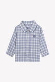 Tartine et Chocolat Blue Plaid Chemise Shirt