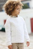 Tartine et Chocolat Baby Pearl Logo Knit Pullover Sweater