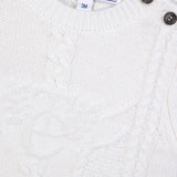 Tartine et Chocolat Baby Pearl Logo Knit Pullover Sweater