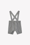 Tartine et Chocolat Medium Grey Overall Romper