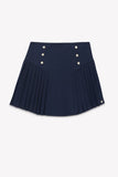 Tartine et Chocolat Marine Blue Jupea Pleated Skirt