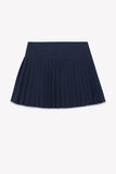 Tartine et Chocolat Marine Blue Jupea Pleated Skirt
