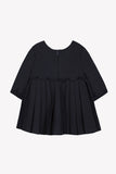Tartine et Chocolat Marine Blue Pleated Dress