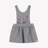 Tartine et Chocolat Medium Grey Jumper Floral Dress