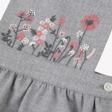 Tartine et Chocolat Medium Grey Jumper Floral Dress
