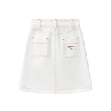 Coco Blanc White Denim Skirt