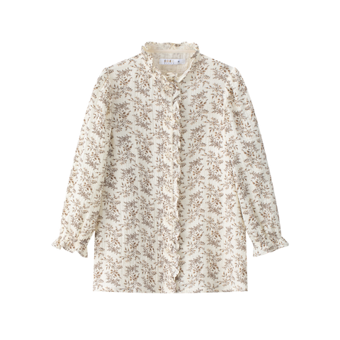 Coco Blanc Floral Blouse