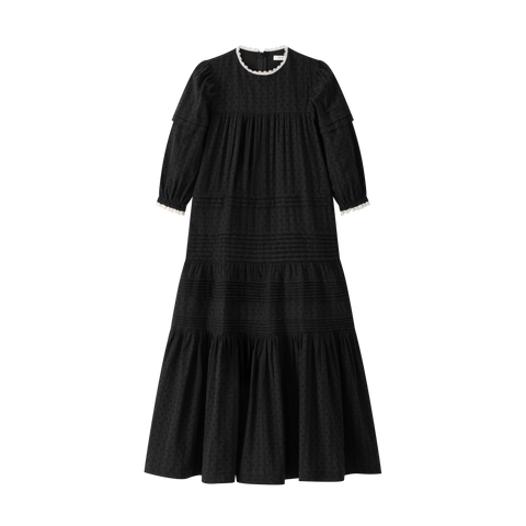 Coco Blanc Black Maxi Dress