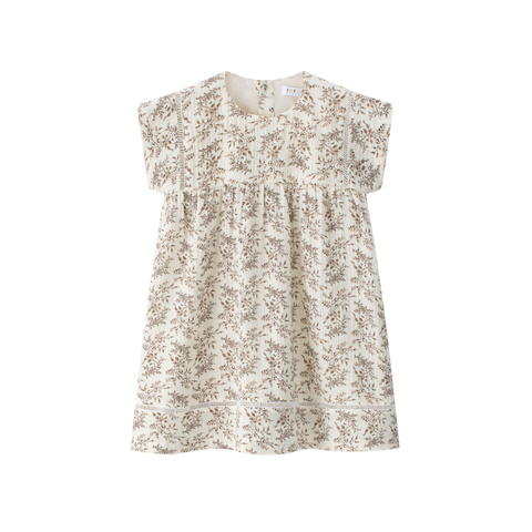 Coco Blanc Floral Short Sleeve Dress