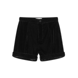 Coco Blanc Black Velvet Suit
