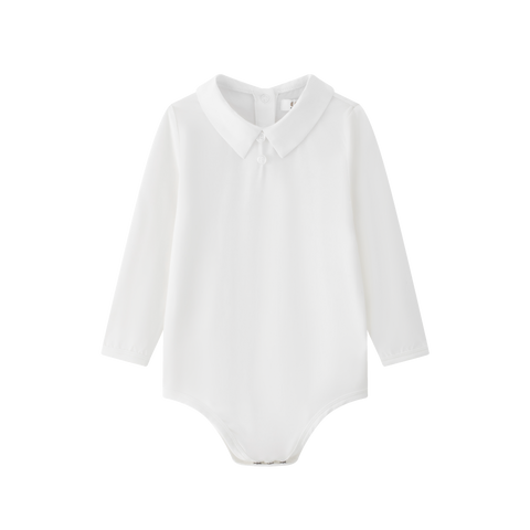 Coco Blanc White Peter Pan Onesie