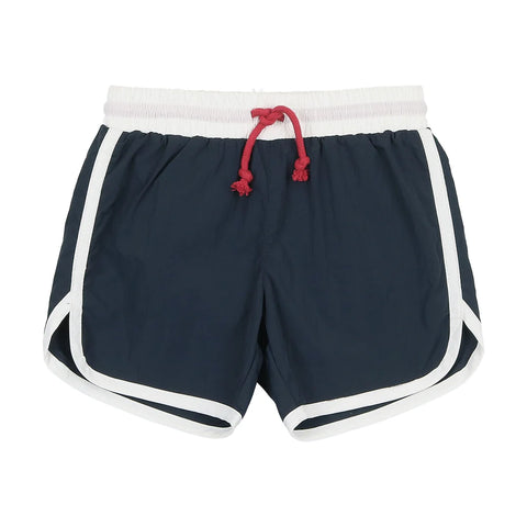 Coco Blanc Navy Swim Trunk