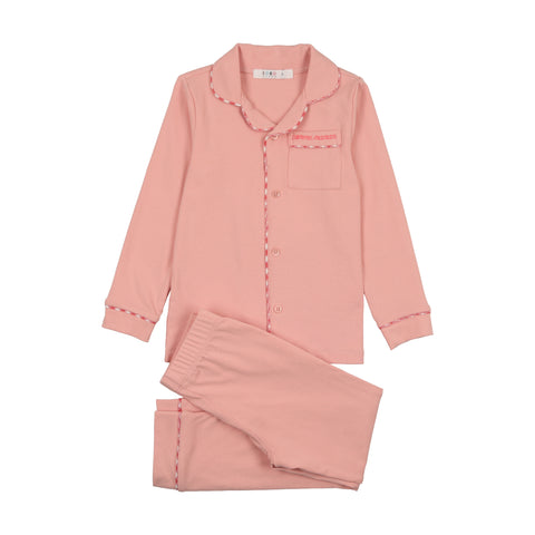 Coco Blanc Coral Grandpa Pajamas