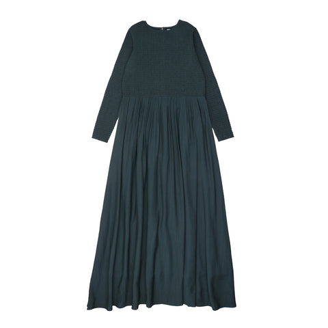 Coco Blanc Navy Maxi Robe