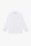 Tartine et Chocolate White Kids Long Sleeve Linen Shirt