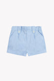 Tartine et Chocolate Baby Nuage Blue Linen Shorts