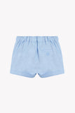 Tartine et Chocolate Baby Nuage Blue Linen Shorts