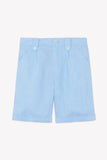 Tartine et Chocolate Kids Nuage Blue Linen Shorts