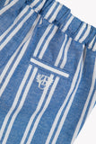 Tartine et Chocolate Kids Indigo Blue Stripe Shorts