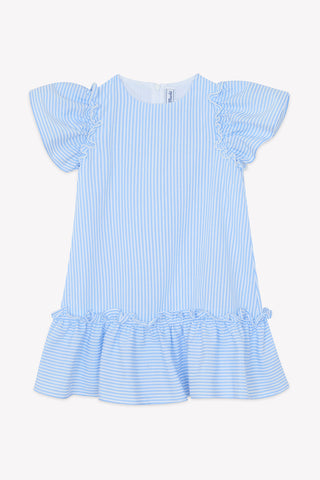 Tartine et Chocolate Bleuet Short Sleeve Stripe Dress