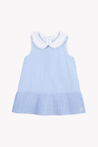 Tartine et Chocolate Bleuet Collared Stripe Dress