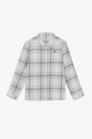 Tartine et Chocolate Mocha Plaid Big Boy Shirt