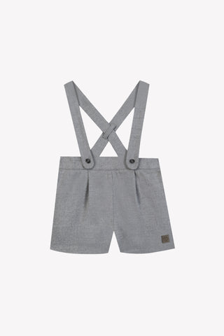 Tartine et Chocolate Medium Heather Grey Overalls