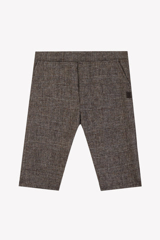 Tartine et Chocolate Brown Plaid Pants