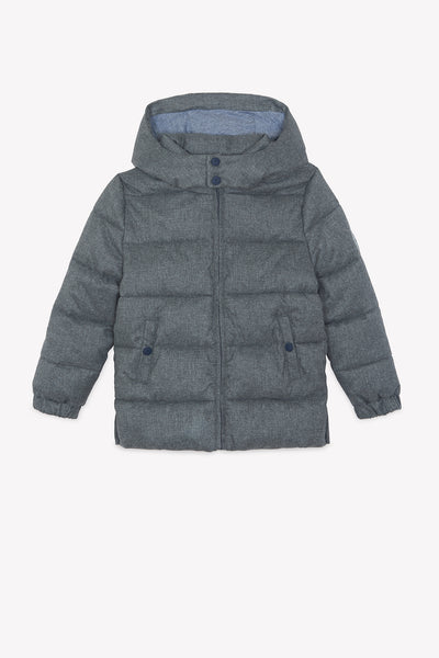 Tartine et Chocolate Medium Grey Big Boy Puffer Jacket