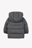 Tartine et Chocolate Medium Grey Little Boy Puffer Jacket