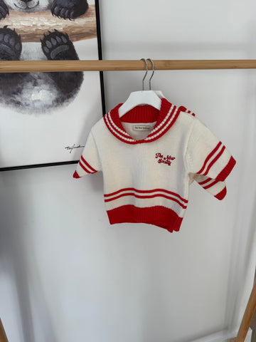 The New Society Ecru Begonia Polo