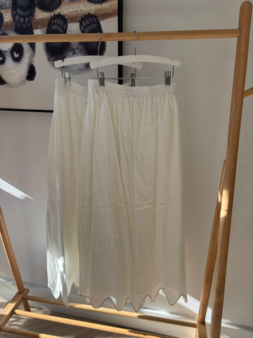 Soir White Tara Skirt