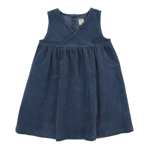 Lil Legs Off Blue Corduroy Jumper CJ-OFBL