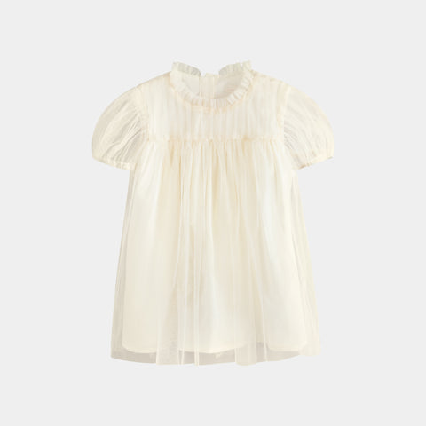 C'era Una Volta Kate Dress Baby Cream