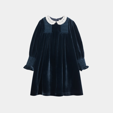 C'era Una Volta Lory Dress Navy Blue