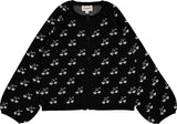 Louis Louise Black Cherry Gulash Kids Cardigan