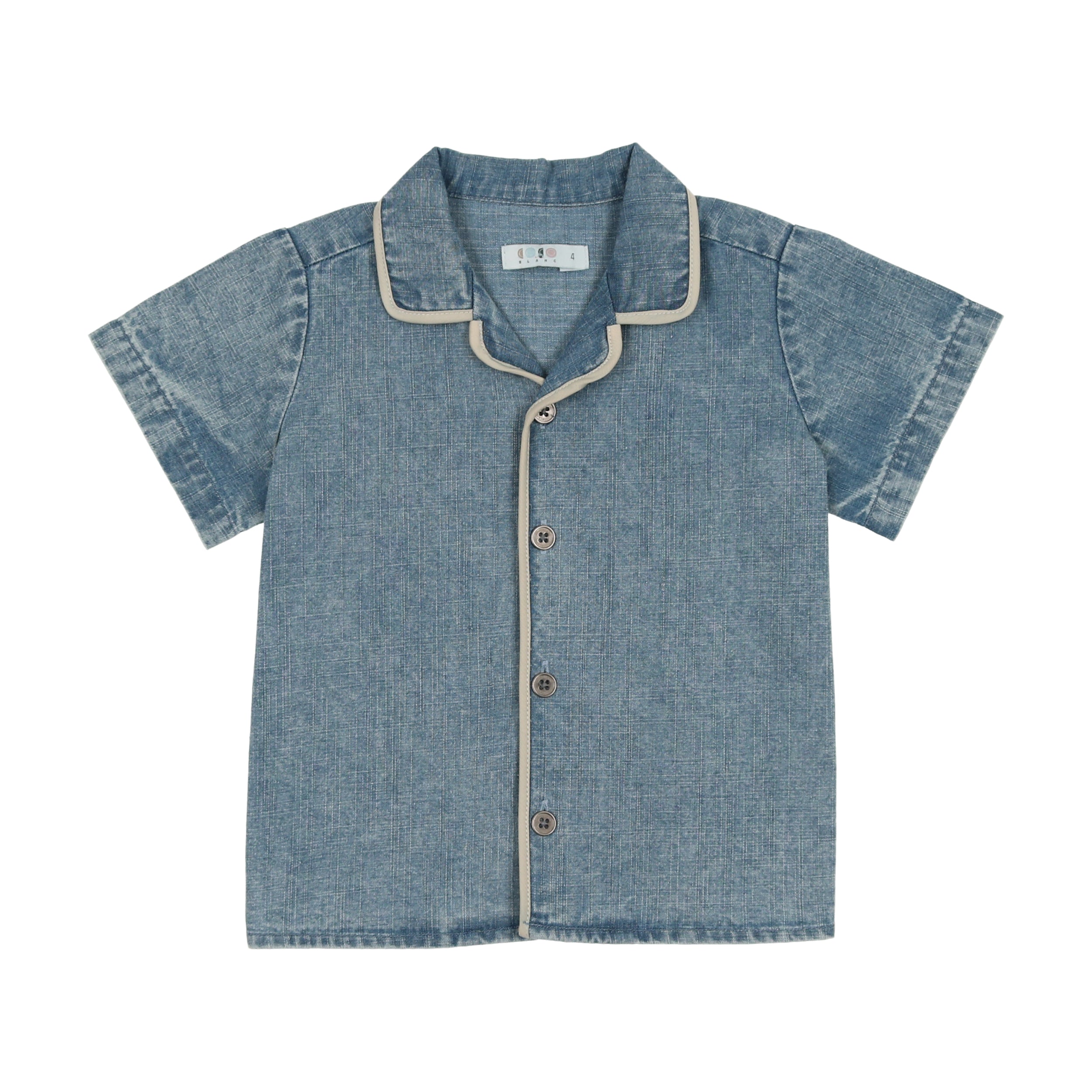 Short-Sleeve Jean Utility Shirt for Toddler Boys | Old Navy