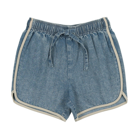 Coco Blanc Blue Denim Shorts