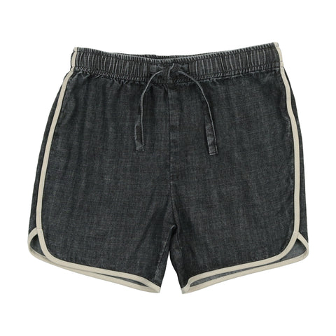Coco Blanc Black Denim Shorts