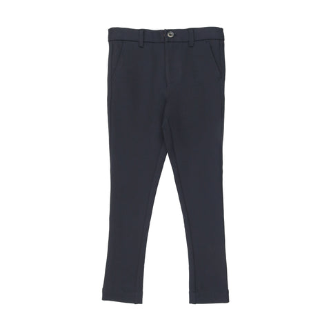 Coco Blanc Navy Ponte Pants